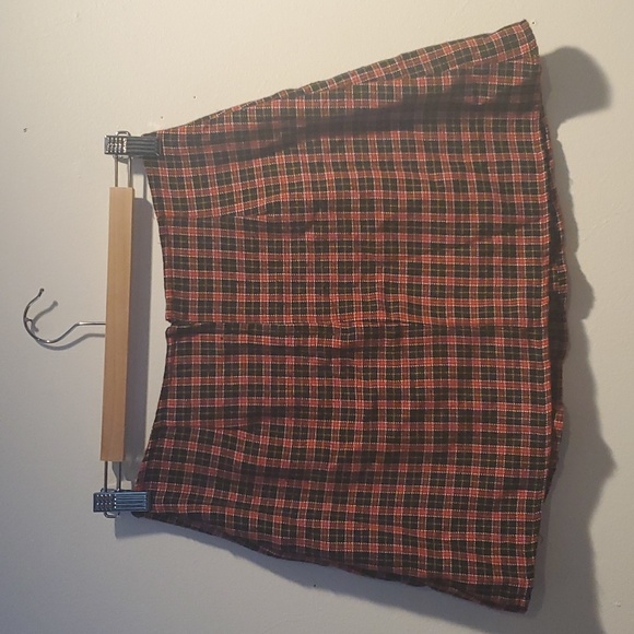 VTG Morbid Threads plaid mini skirt - Picture 4 of 5